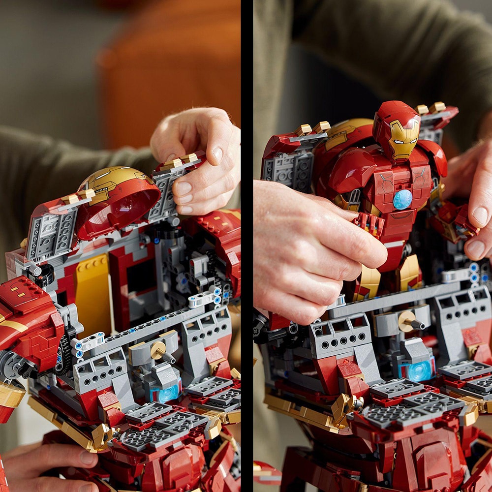 LEGO Super Heroes: Hulkbuster 76210, 18 ani+, 4049 piese