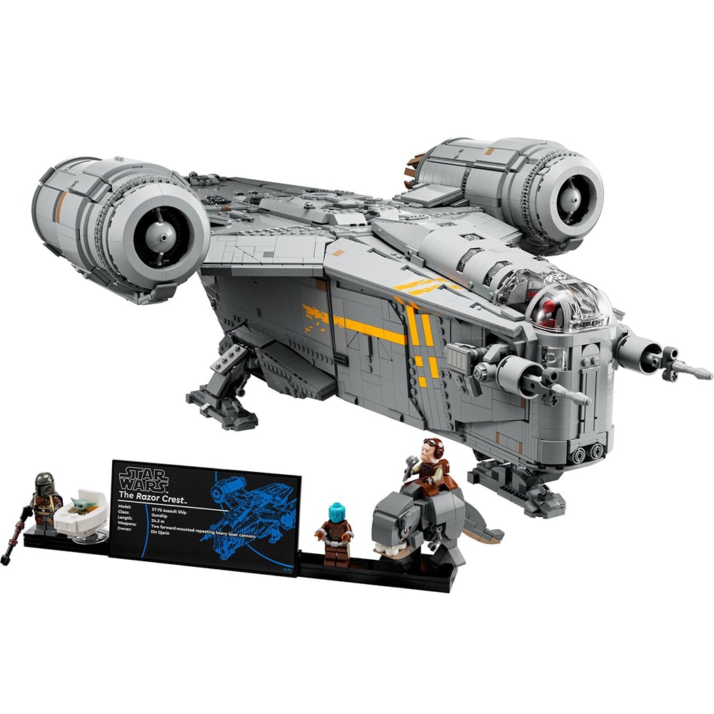 LEGO Star Wars: Razor Crest 75331, 18 ani+, 6187 piese