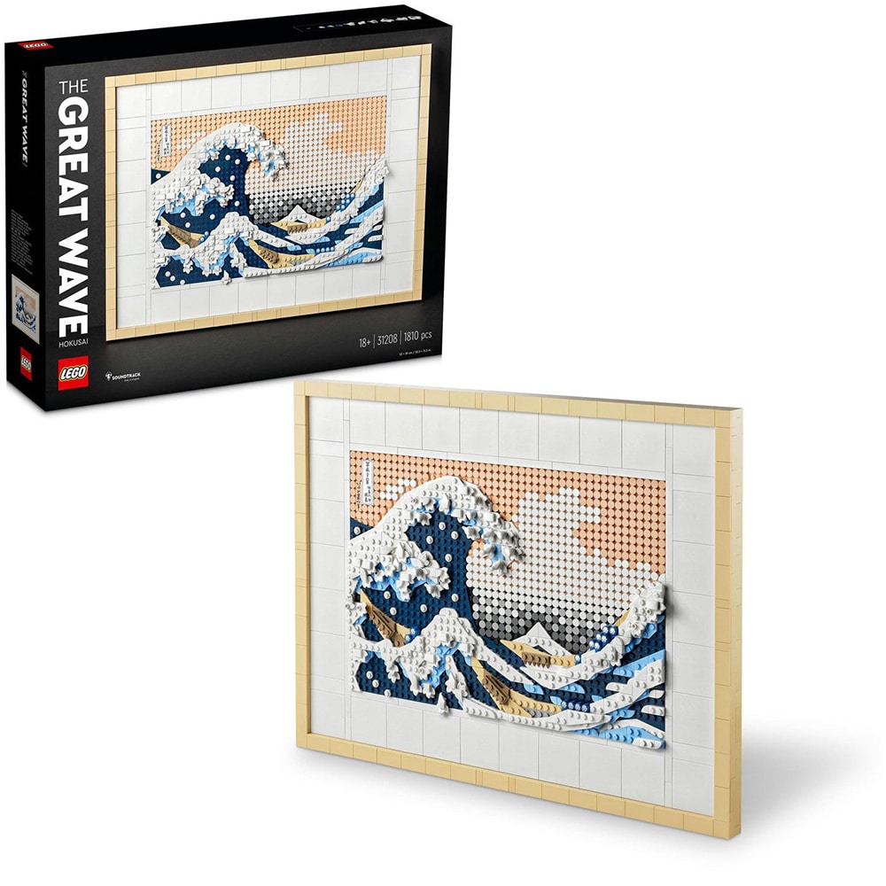 LEGO Art: Hokusai - Marele val 31208, 18 ani+, 1810 piese