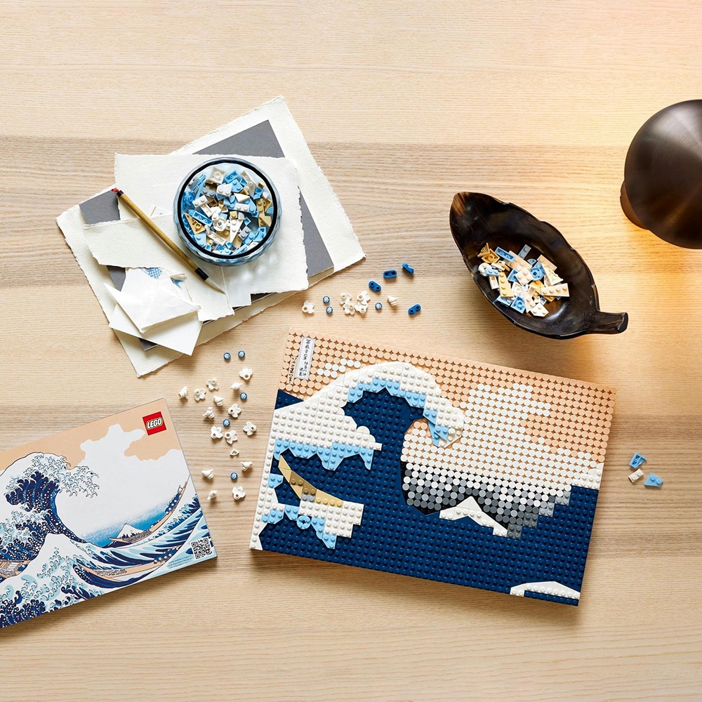 LEGO Art: Hokusai - Marele val 31208, 18 ani+, 1810 piese
