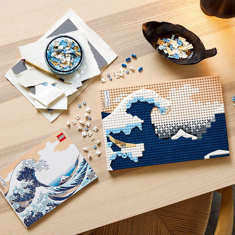 LEGO Art: Hokusai - Marele val 31208, 18 ani+, 1810 piese