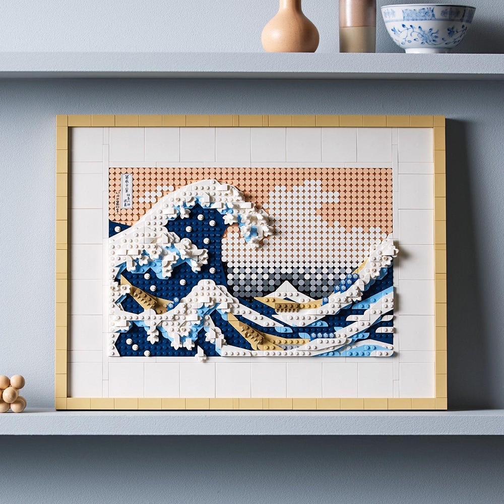 LEGO Art: Hokusai - Marele val 31208, 18 ani+, 1810 piese