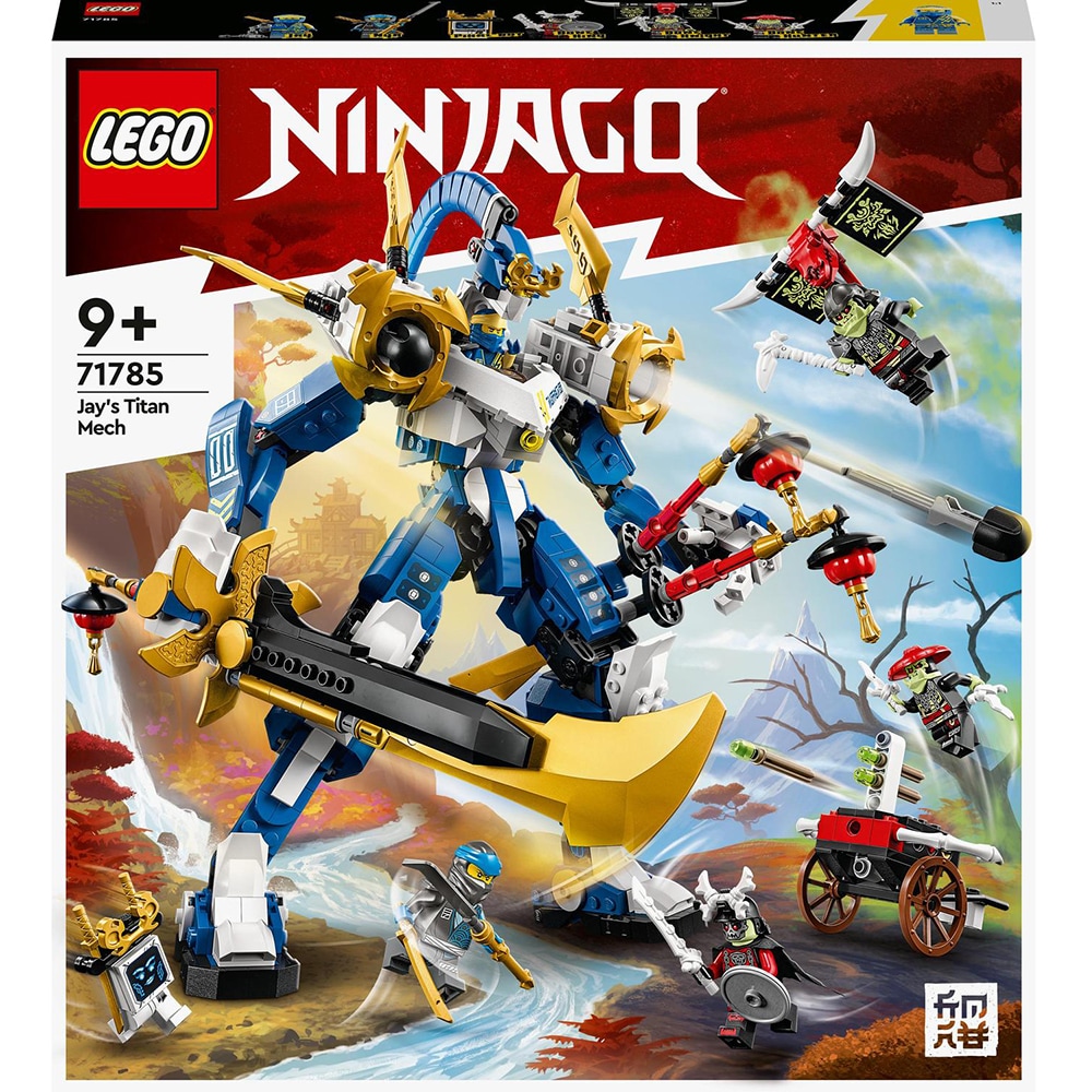 LEGO Ninjago: Robotul Titan al lui Jay 71785, 9 ani+, 794 piese