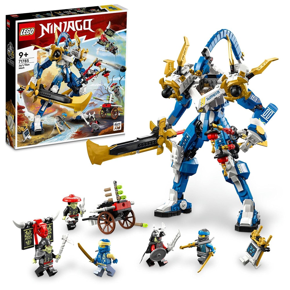LEGO Ninjago: Robotul Titan al lui Jay 71785, 9 ani+, 794 piese