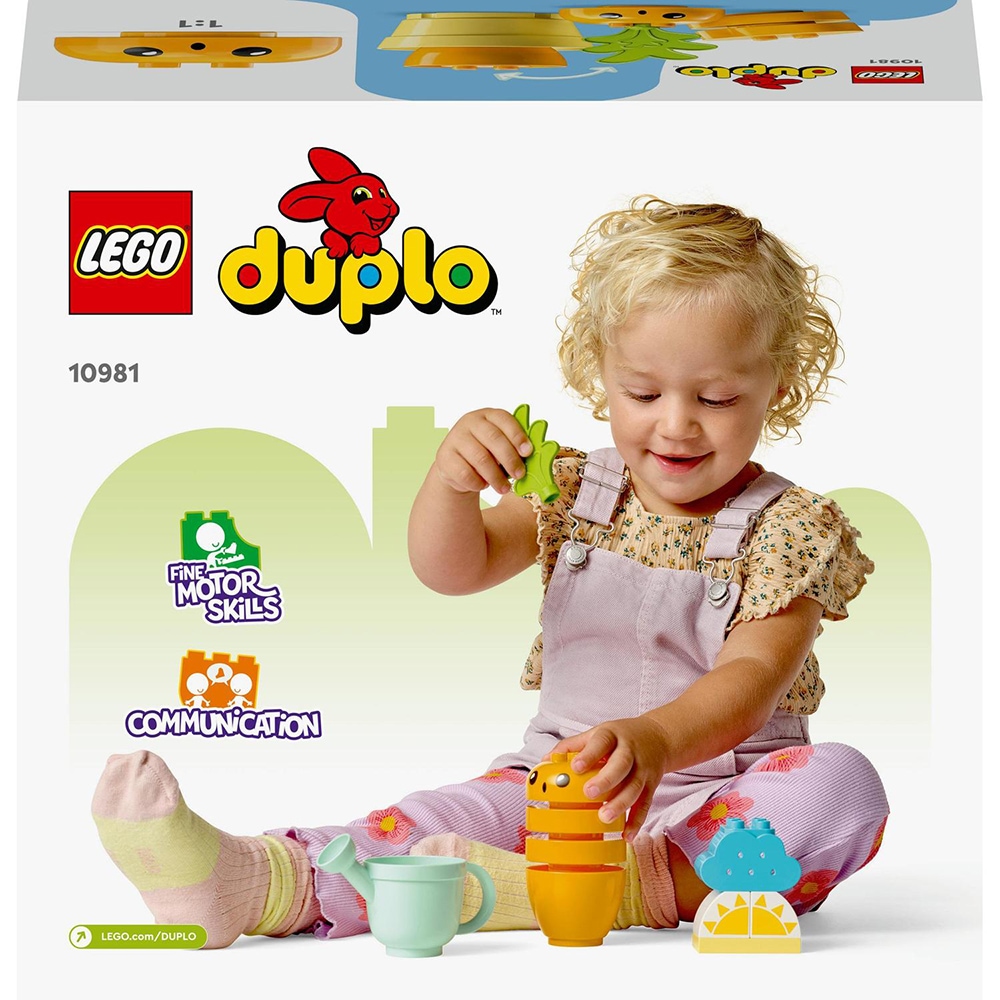 LEGO Duplo: Primul meu morcov care creste 10981, 18 luni+, 11 piese