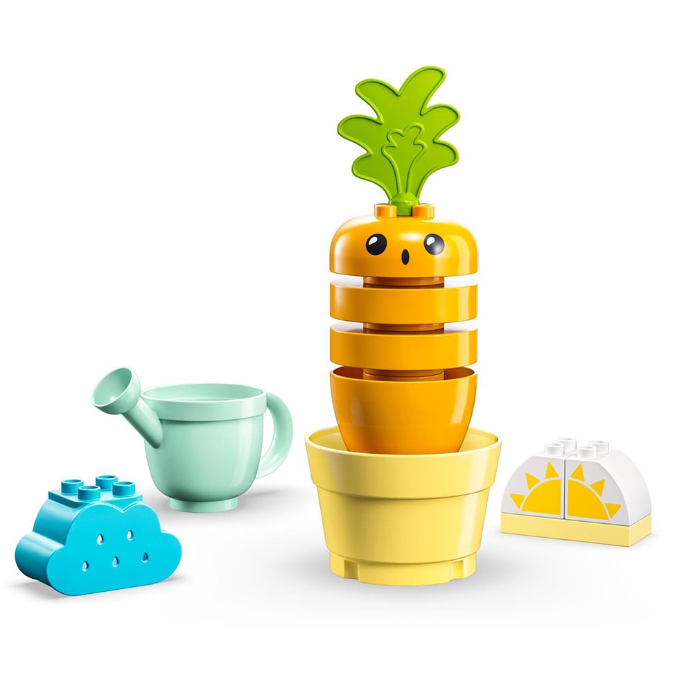 LEGO Duplo: Primul meu morcov care creste 10981, 18 luni+, 11 piese