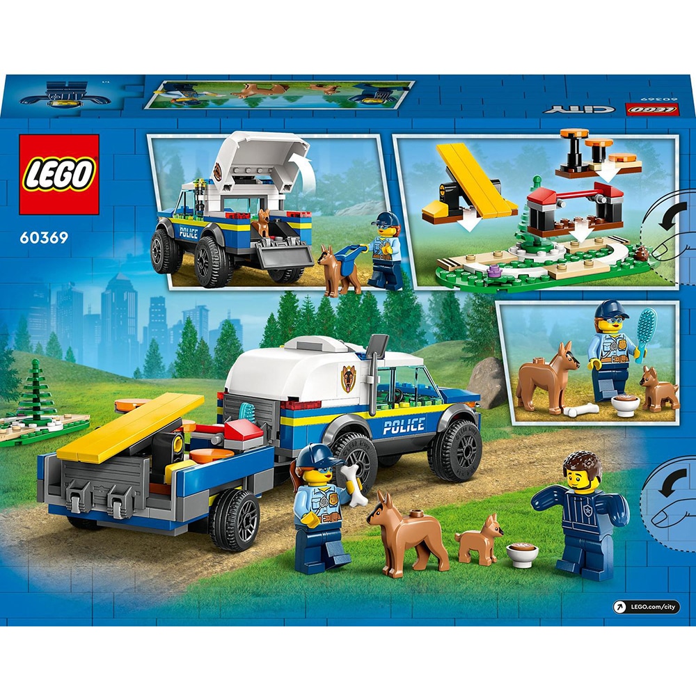 LEGO City: Antrenament canin al politiei mobile 60369, 5 ani+, 197 piese