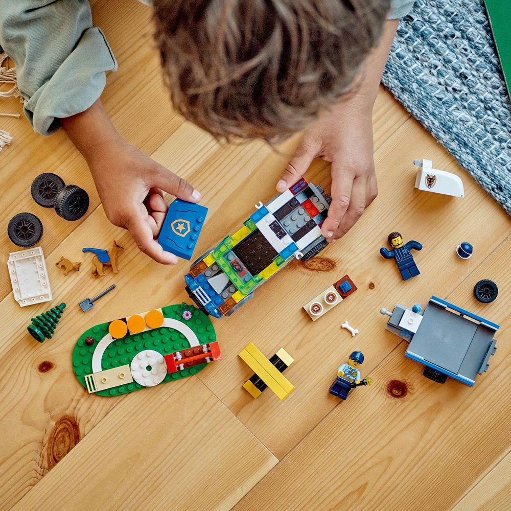 LEGO City: Antrenament canin al politiei mobile 60369, 5 ani+, 197 piese