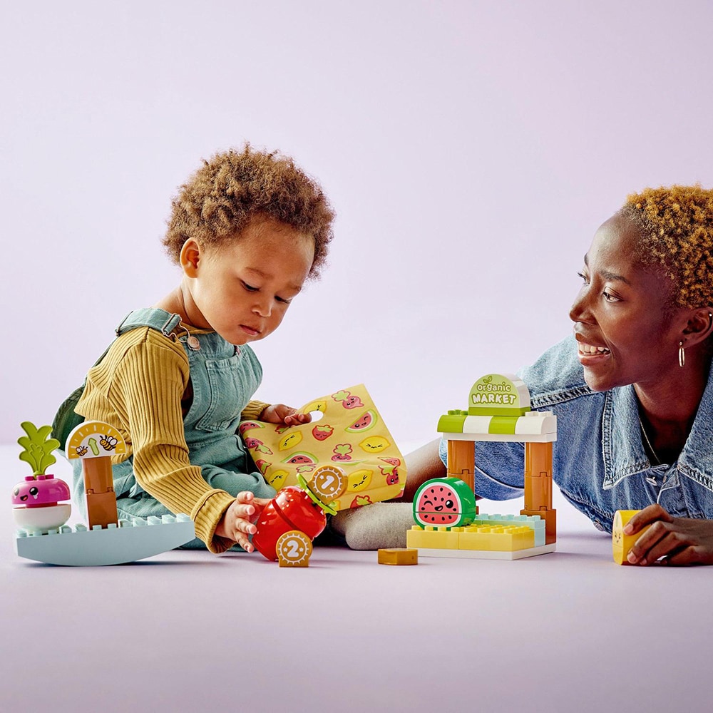 LEGO Duplo: Prima mea piata de produse bio 10983, 18 luni+, 40 piese