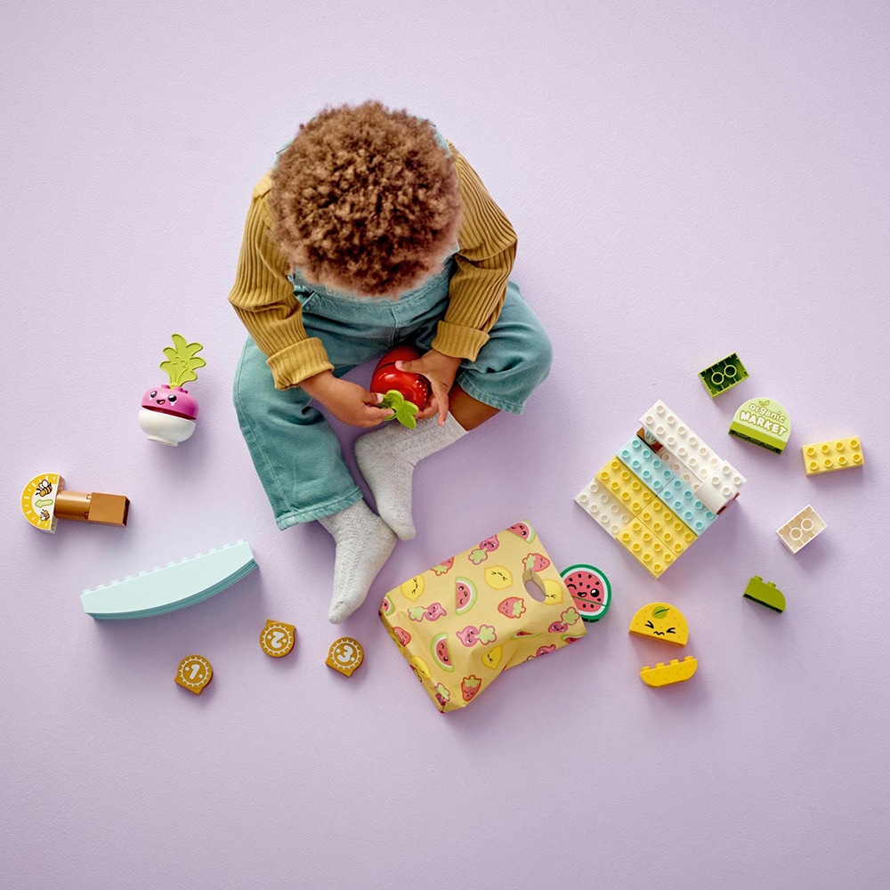 LEGO Duplo: Prima mea piata de produse bio 10983, 18 luni+, 40 piese