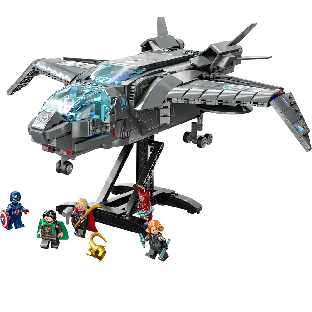 LEGO Marvel: Quinjetul Razbunatorilor 76248, 9 ani+, 795 piese