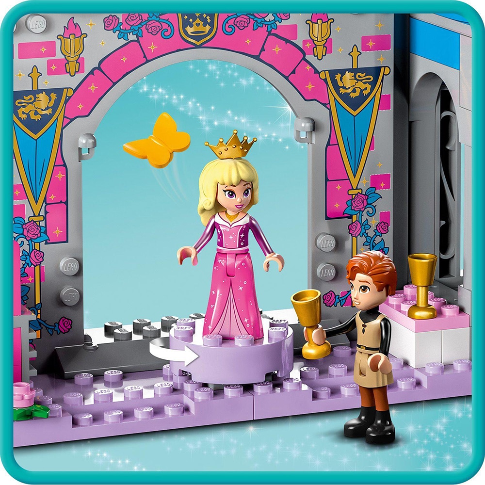 LEGO Disney Princess: Castelul Aurorei 43211, 4 ani+, 187 piese