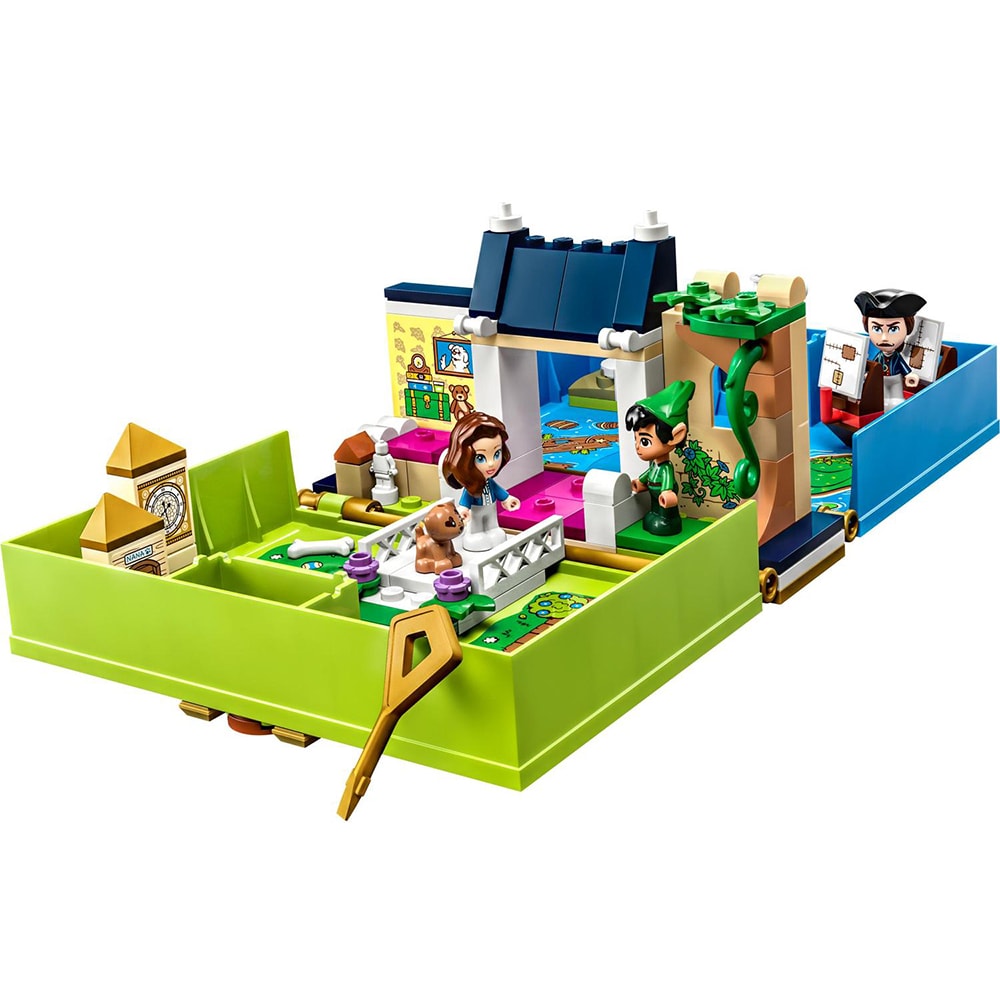 LEGO Disney: Aventura din cartea de povesti a lui Peter Pan si a lui Wendy 43220, 5 ani+, 111 piese