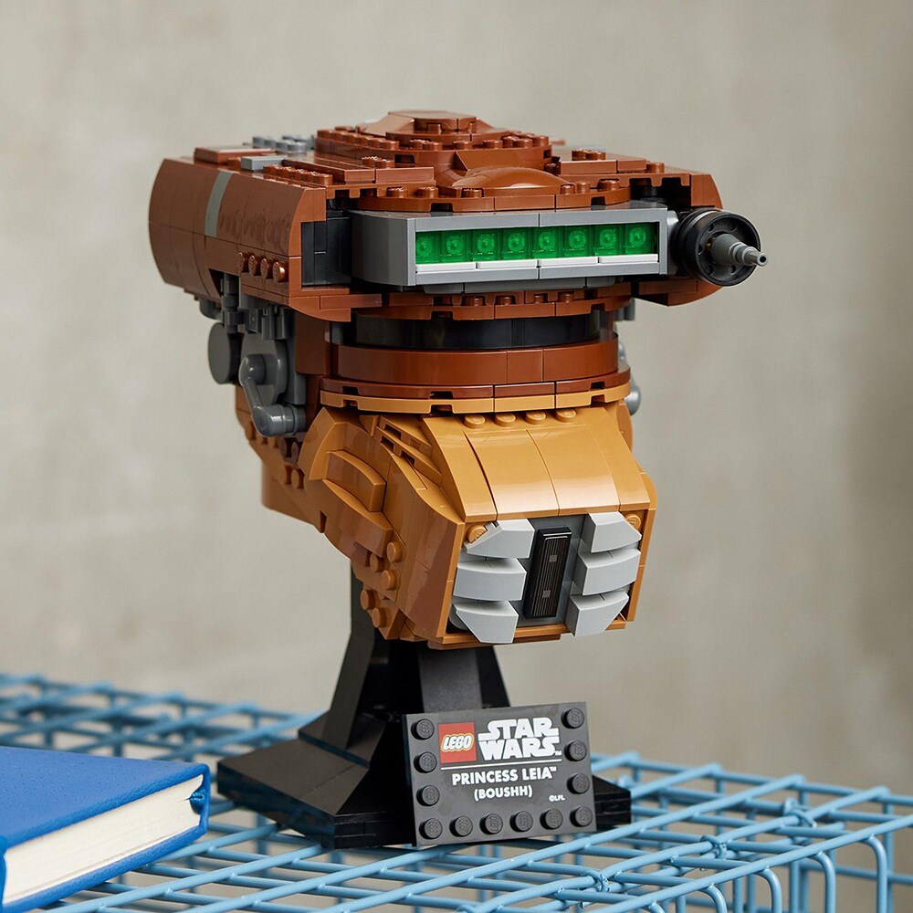LEGO Star Wars: Casca Printesei Leia (Boushh) 75351, 18 ani+, 670 piese