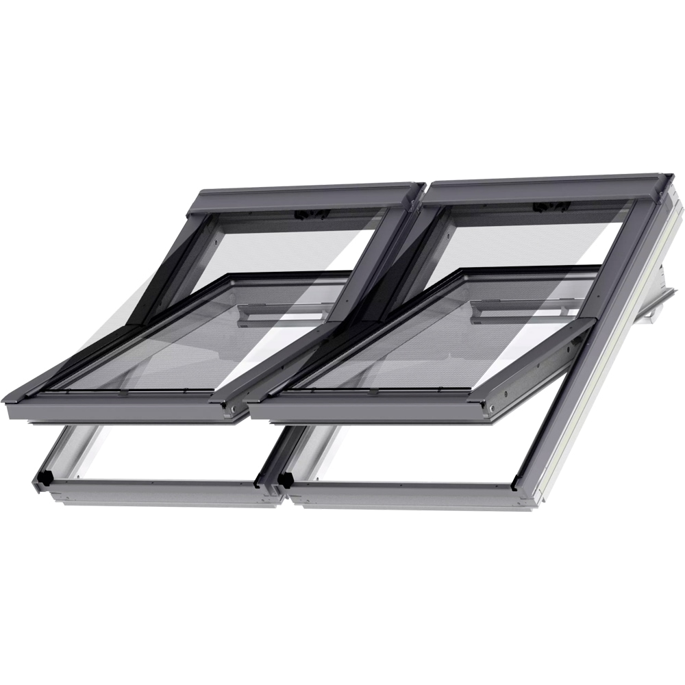 Rulou exterior parasolar VELUX MHL CK00, poliester, 55 x 160 cm, negru