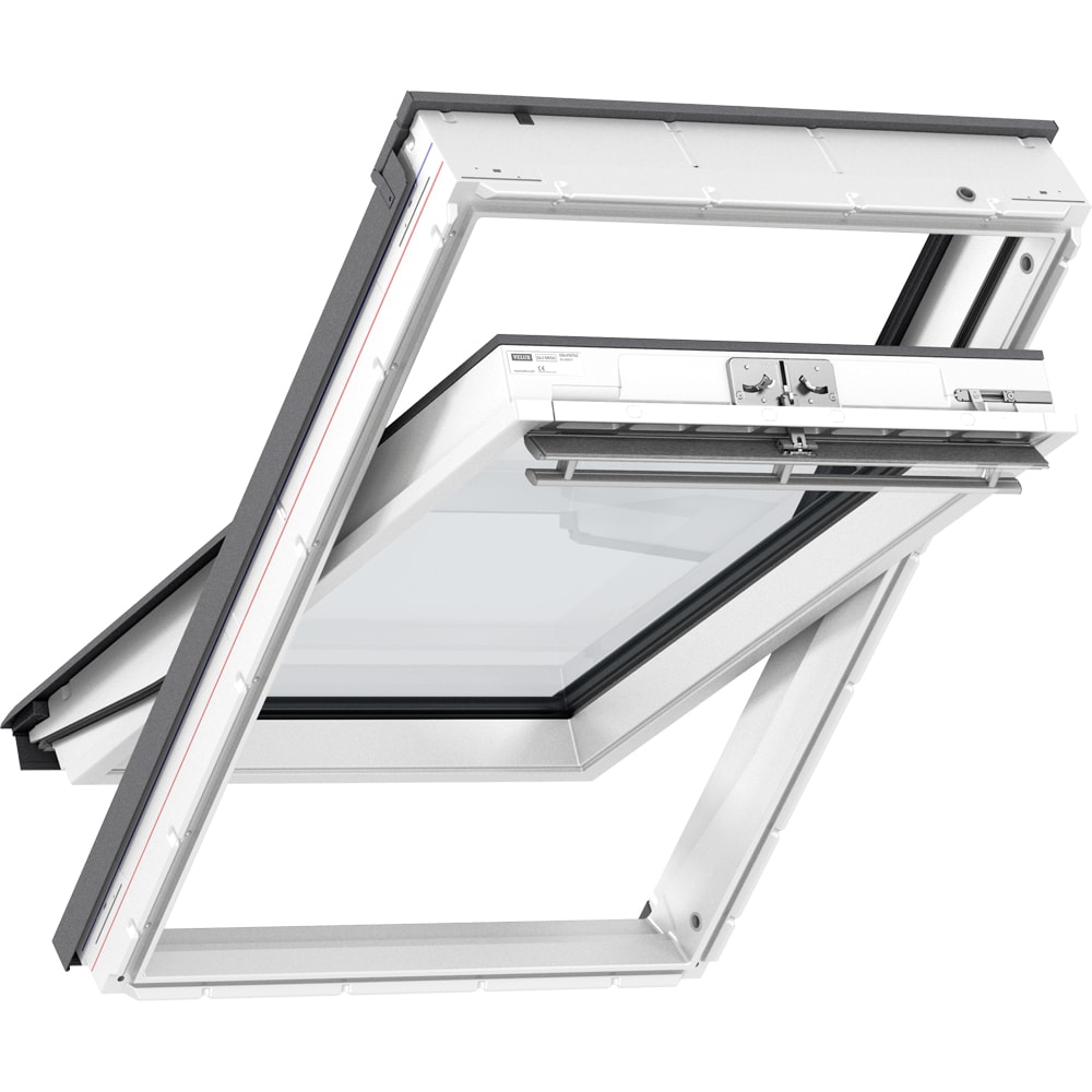 Fereastra mansarda VELUX Basic GLU MK06 0064Z, lemn, operare de sus, 78 x 118 cm, alb