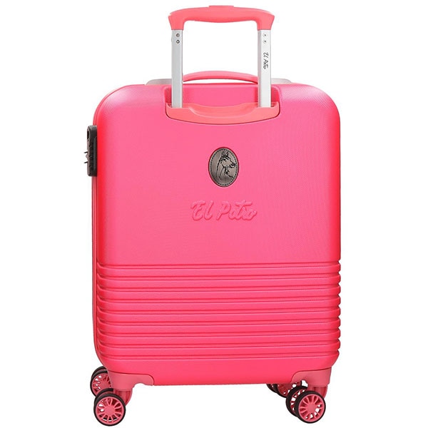 Troler EL POTRO Ride, 55 cm, 4 roti, fuchsia