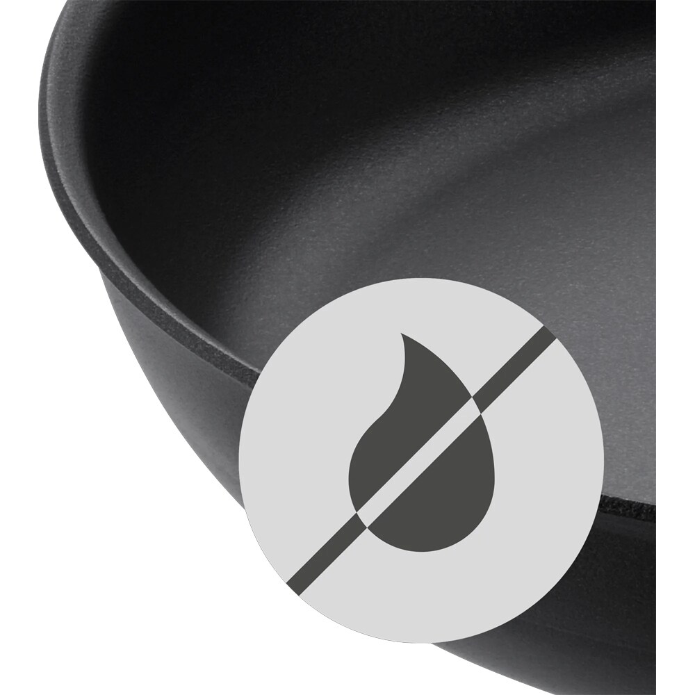 Tigaie WMF Permadur Premium, 28cm, aluminiu, negru