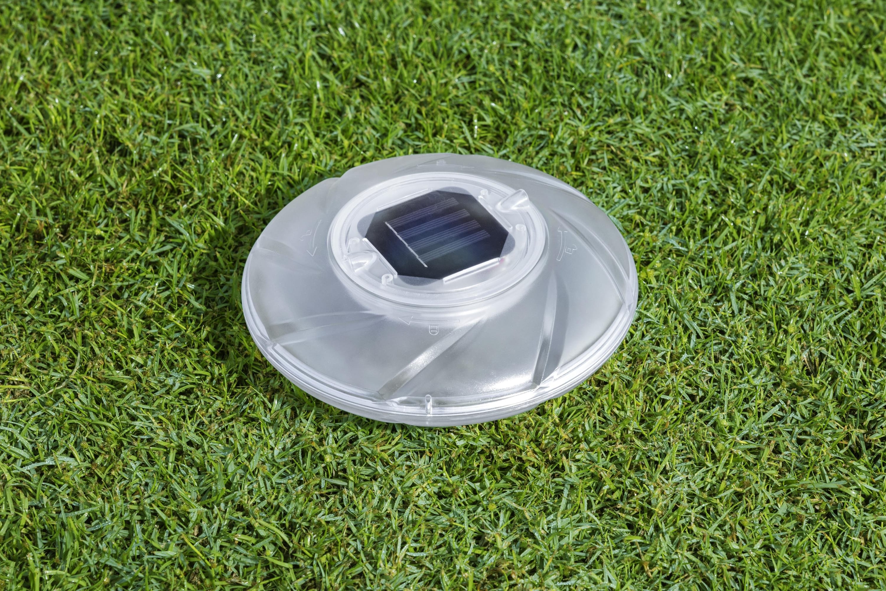 Lampa solara LED BESTWAY, pentru piscina, 7 culori, plutitoare, diametru 18 cm