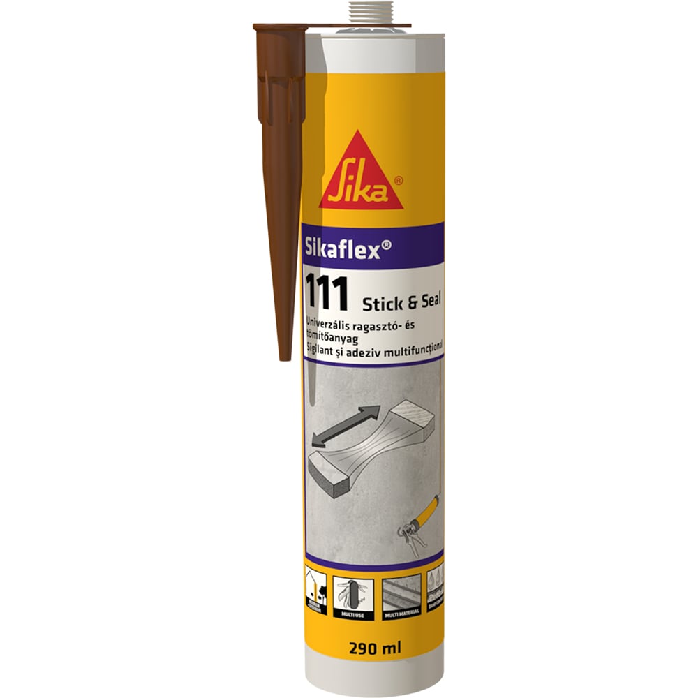 Adeziv universal SIKA Stick and Seal, 111 maro, 290ml