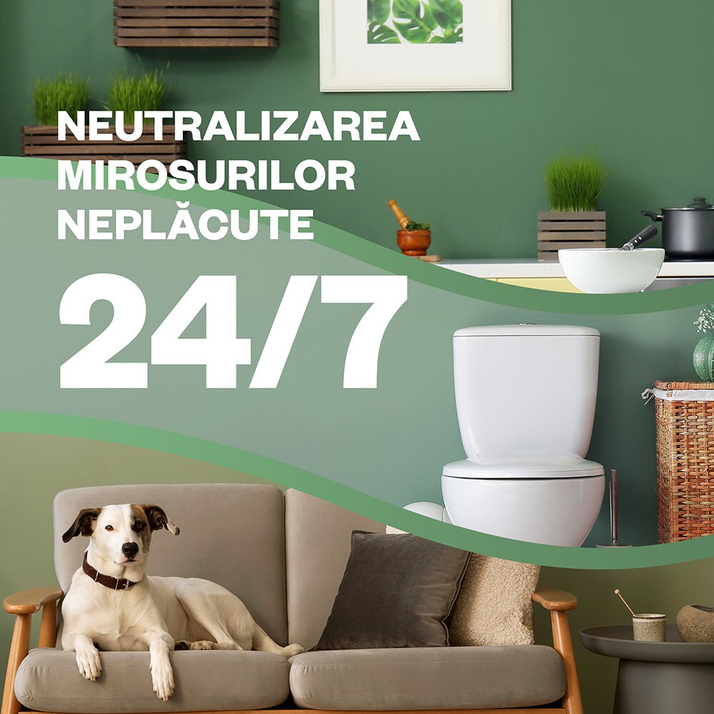 Rezerva odorizant de camera automat AIR WICK Freshmatic, Briza de primavara & Vanilie, 250 ml