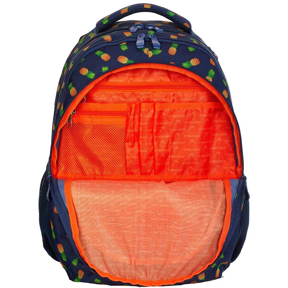 Ghiozdan HEAD HD-252, 4 compartimente, albastru