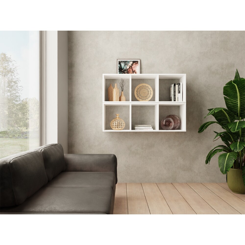 Etajera 04 VIGO, 106.9 x 32.5 x 36.7 cm, PAL, alb