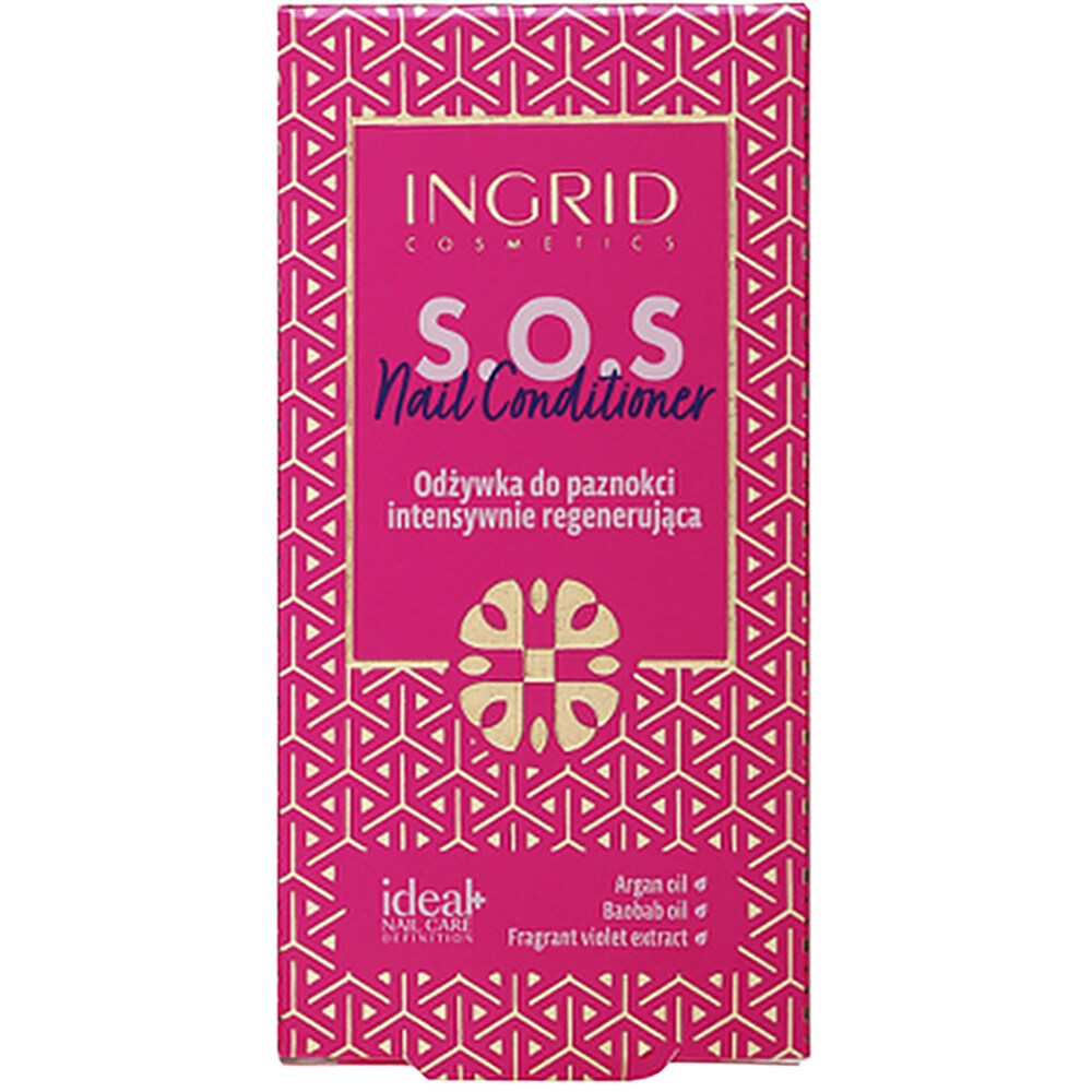 Tratament pentru ingrijirea unghiilor INGRID S.O.S Nail Conditioner, 7ml
