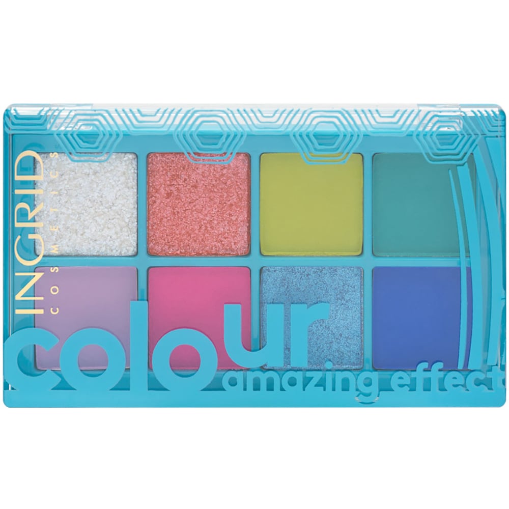 Paleta farduri INGRID Amazing Colour Effect Ideal Eyes, 03, 10g