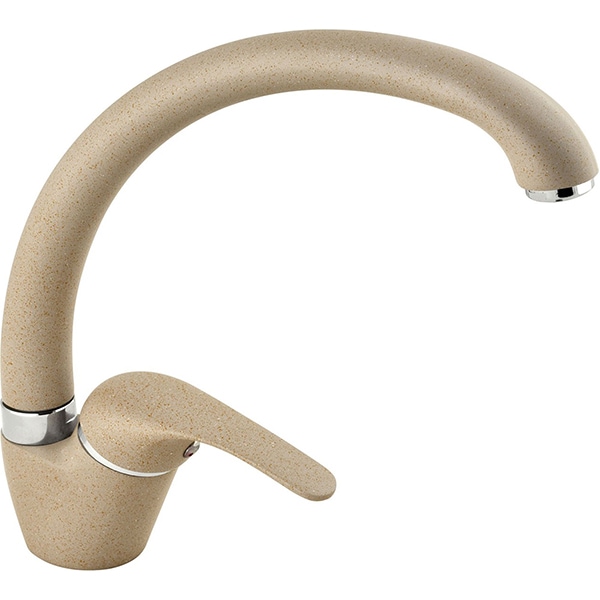 Pachet chiuveta ALVEUS Boogie 20, 1 cuva, compozit granit + baterie Diana, bej