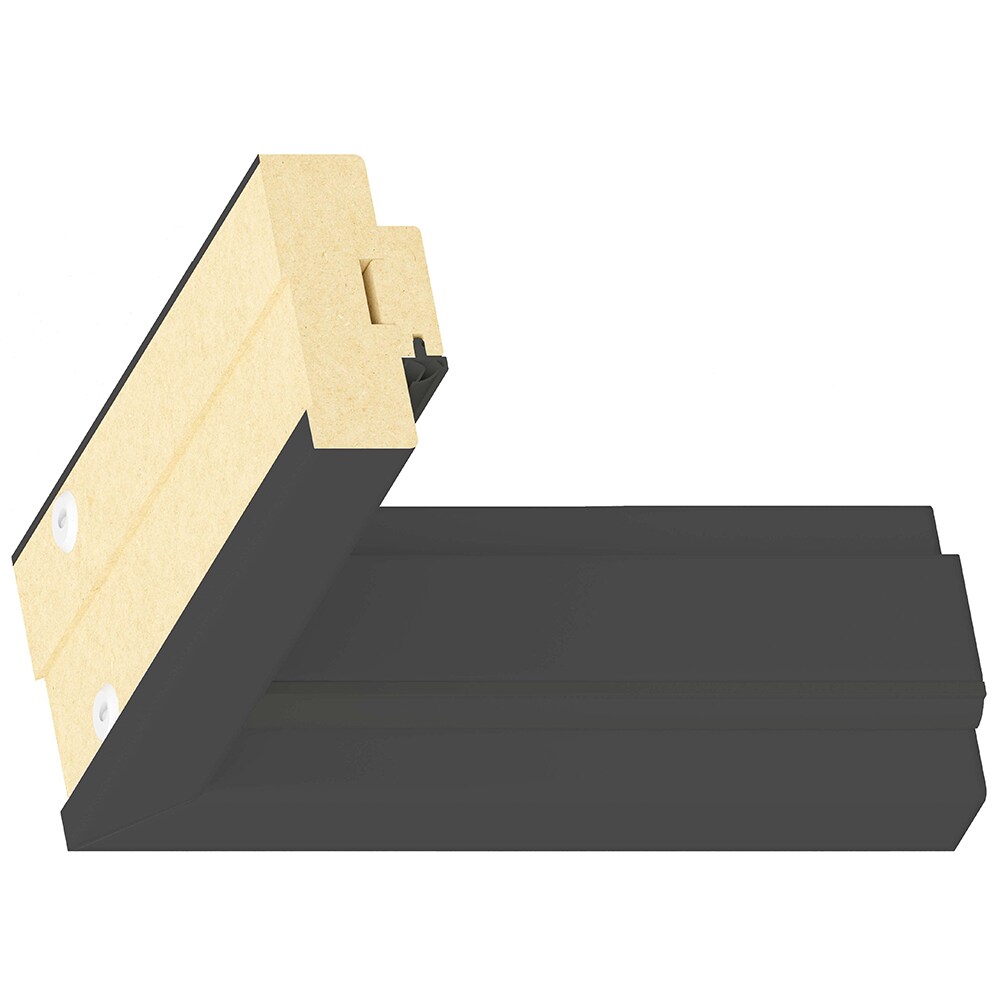 Toc usa standard CLASSEN, dreapta, MDF, gri antracit
