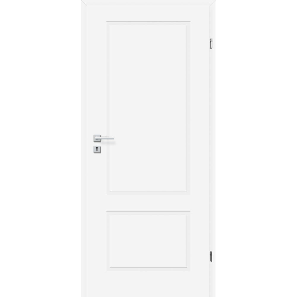 Usa interior CLASSEN Beta Model 1, fara geam, stanga, MDF, 60 x 204 cm, alb