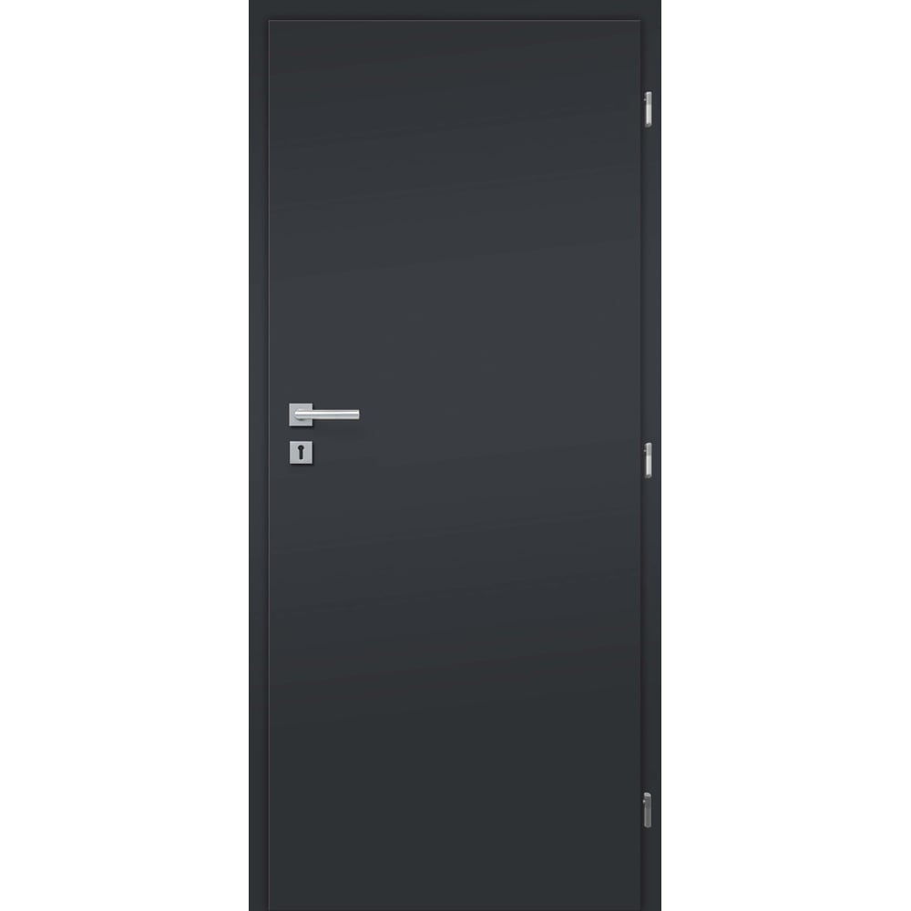 Usa interior CLASSEN Revo Model 1, fara geam, stanga, MDF, 80 x 204 cm, gri antracit