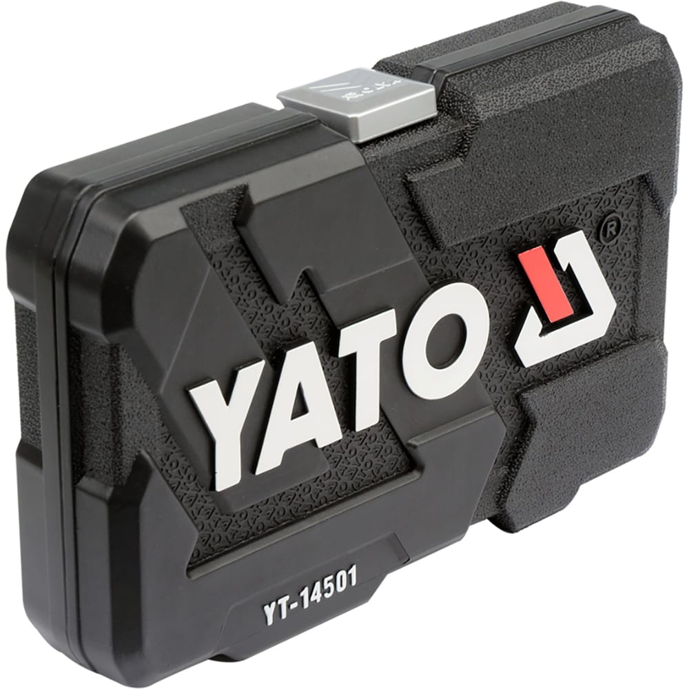 Trusa tubulare YATO YT-14501, 1/4'', 56 piese