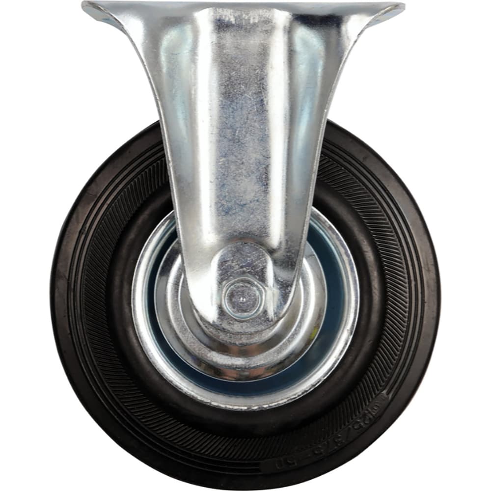 Roata fixa pentru carucior VOREL, cauciuc, D7.5 cm, negru