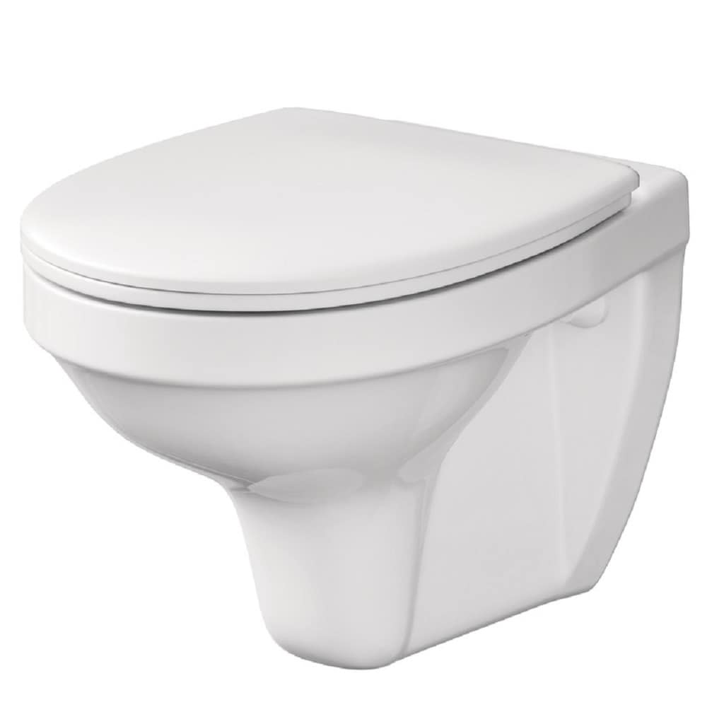 Vas WC suspendat CERSANIT Terra K11-0021, portelan, 36 x 52 x 37.5, alb