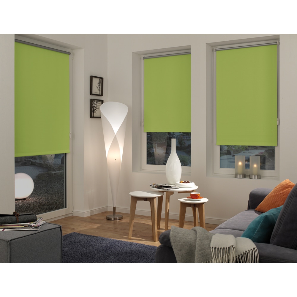 Rulou GARDINIA, opac, poliester, 75 x 150 cm, verde