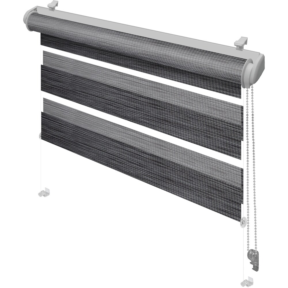 Rulou GARDINIA Smart D&N, semiopac, poliester, 64 x 140 cm, gri inchis