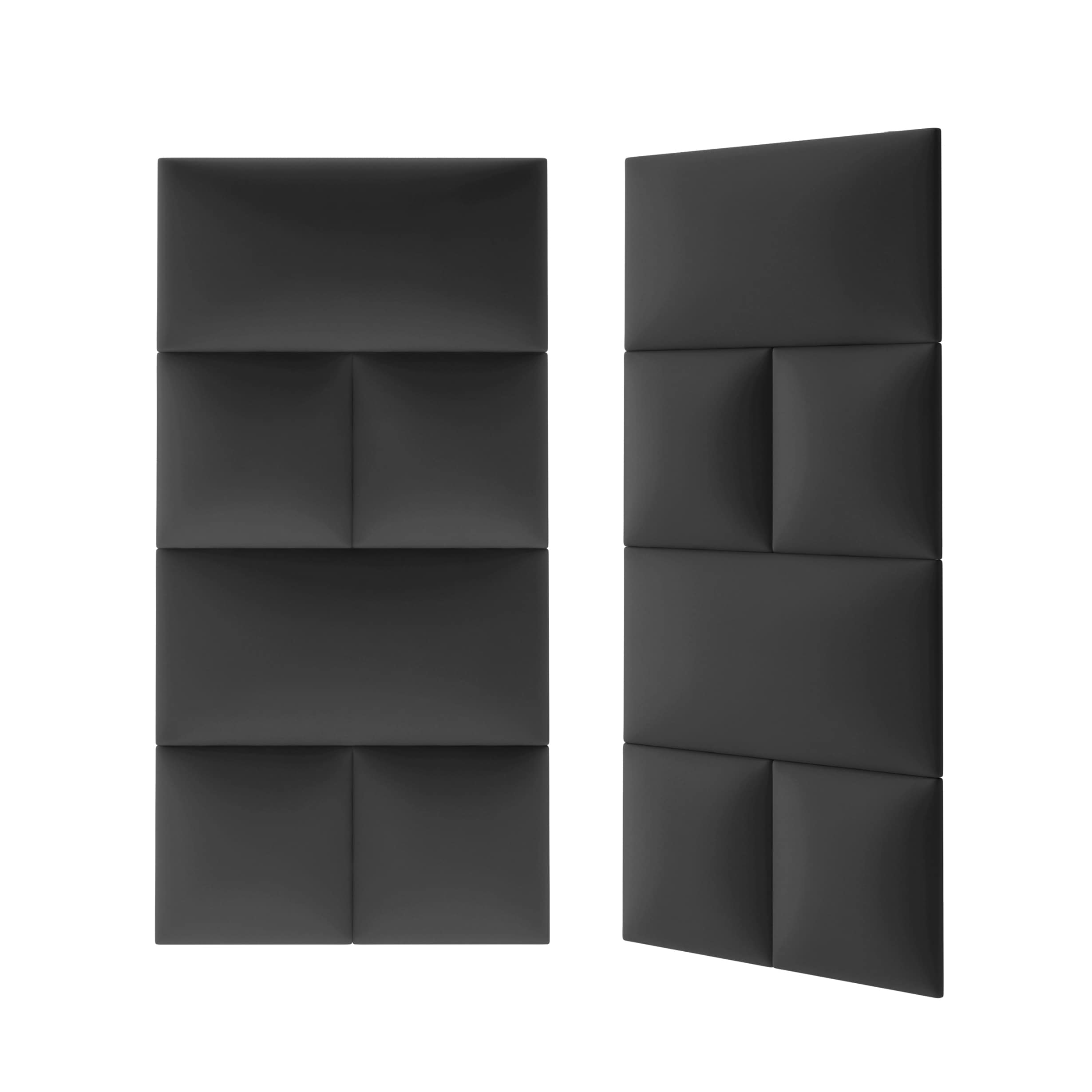 Panou tapitat Stegu, 30 x 30 cm, negru