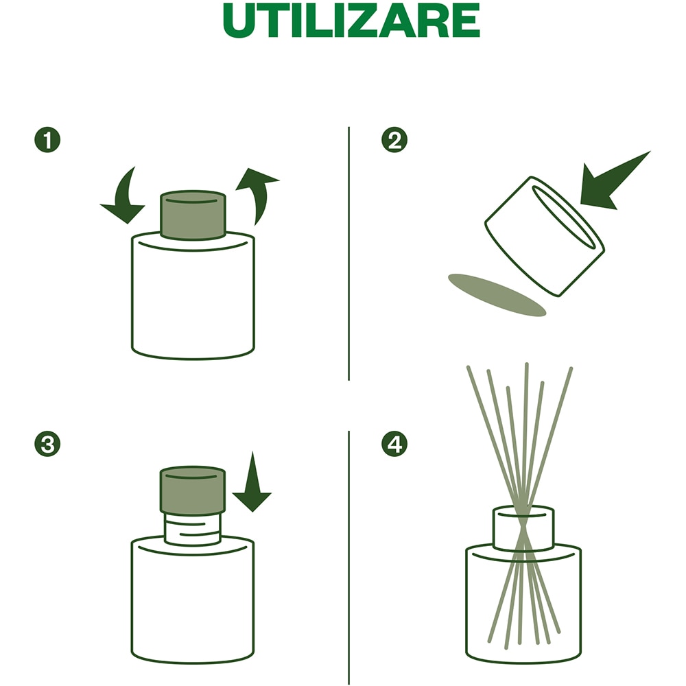 Odorizant cu betisoare AIR WICK, Pere si Scortisoara, 40 ml