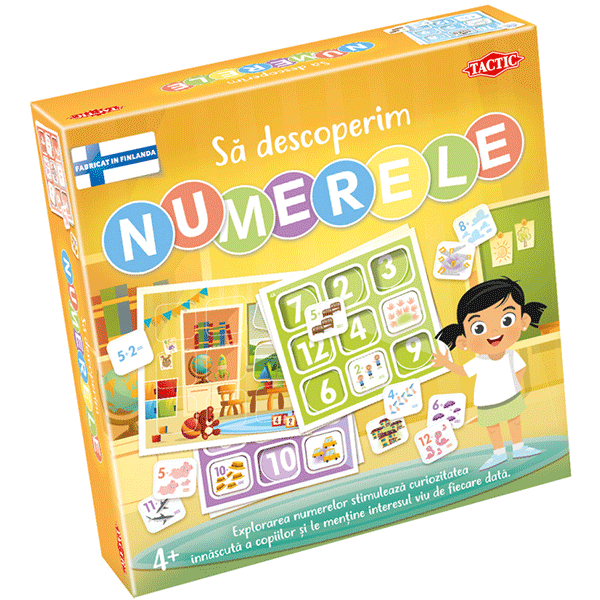 Joc educativ TACTIC Sa descoperim numerele 59137, 3 ani+
