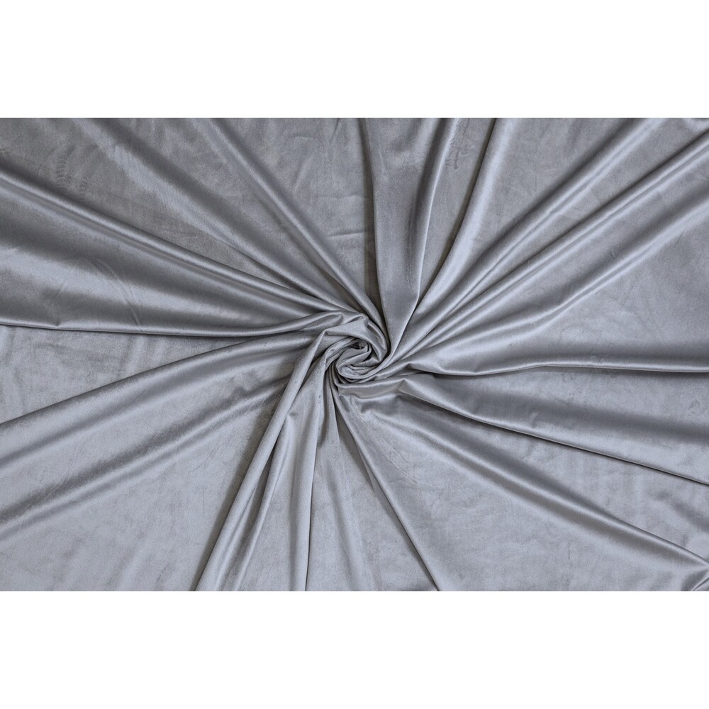 Draperie Oliva, inele, 140 x 260 cm, semiopac, gri inchis