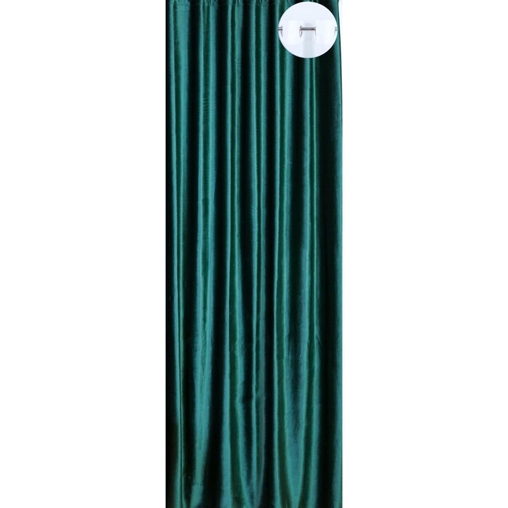 Draperie Oliva, inele, 140 x 260 cm, semiopac, verde