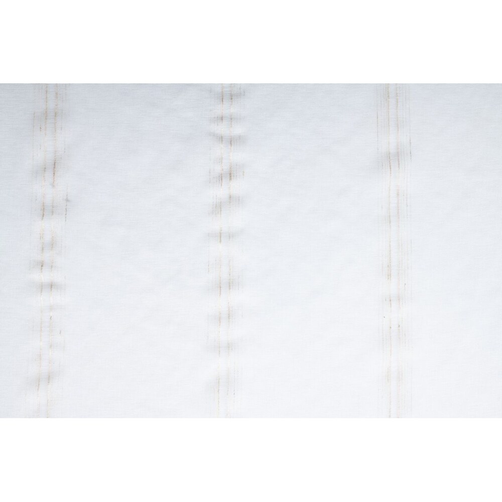 Perdea Ampezzo, rejansa, 140 x 260 cm, alb