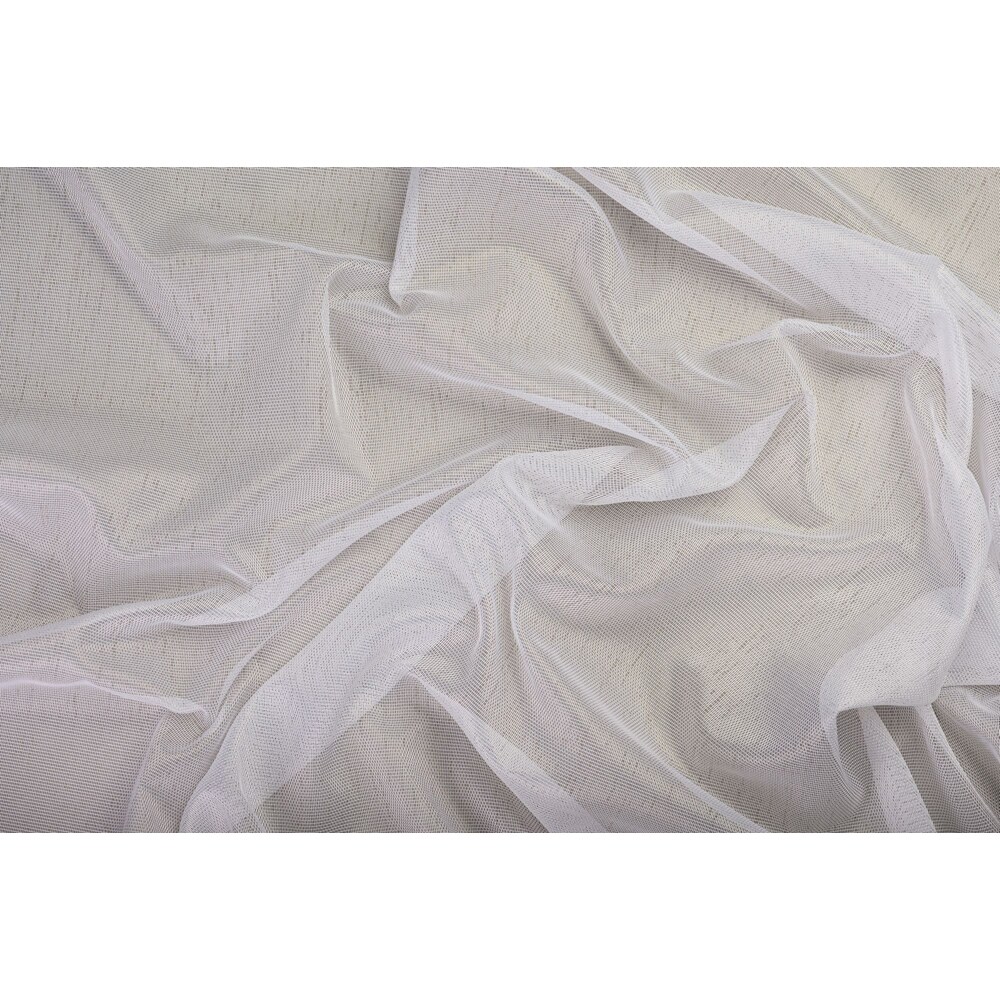 Perdea Baixa, rejansa, 140 x 260 cm, alb