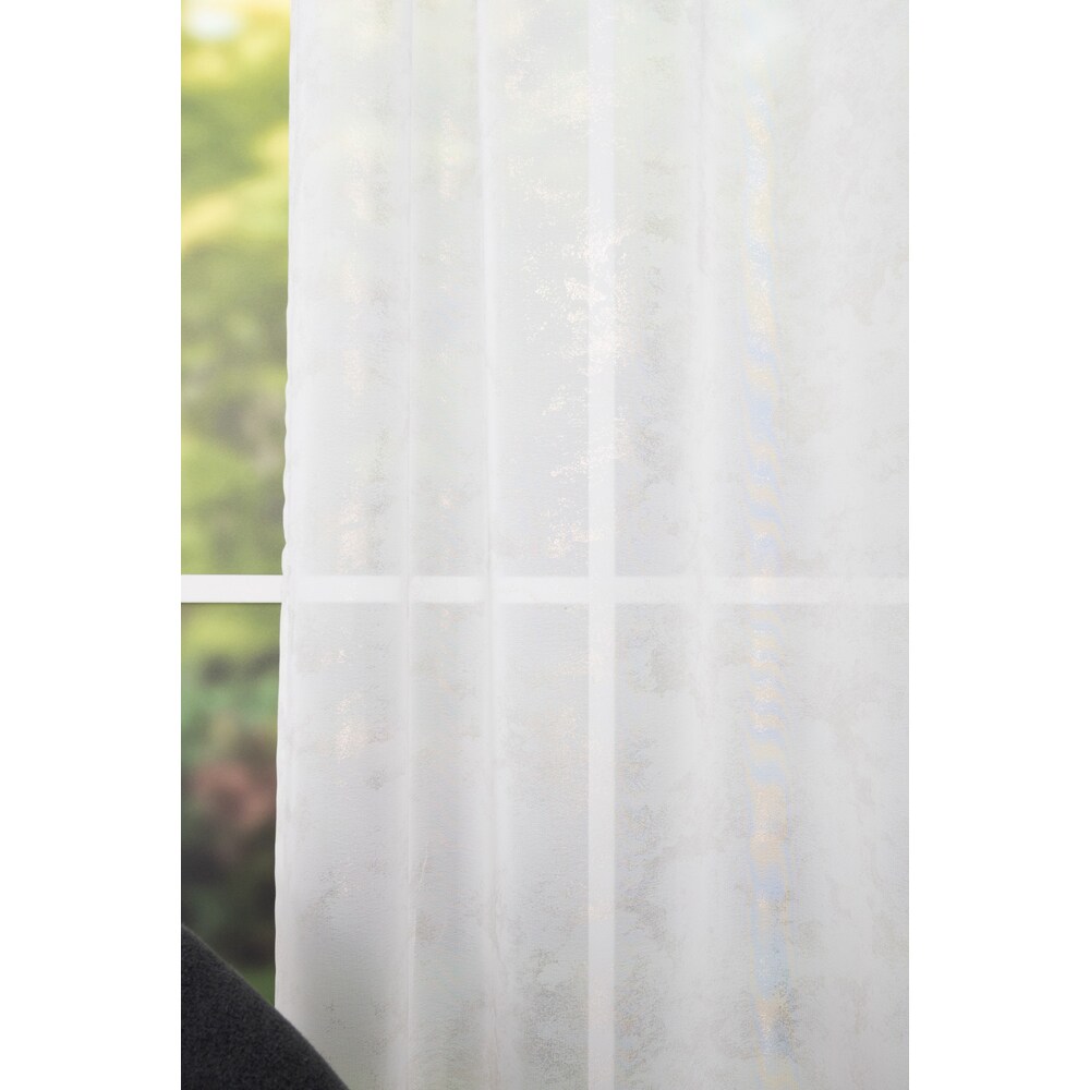 Perdea Cooler, inele, 140 x 260 cm, alb