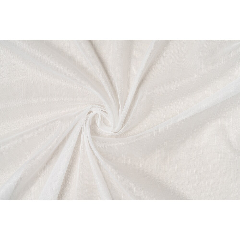 Perdea Rubbio, rejansa, 140 x 260 cm, crem