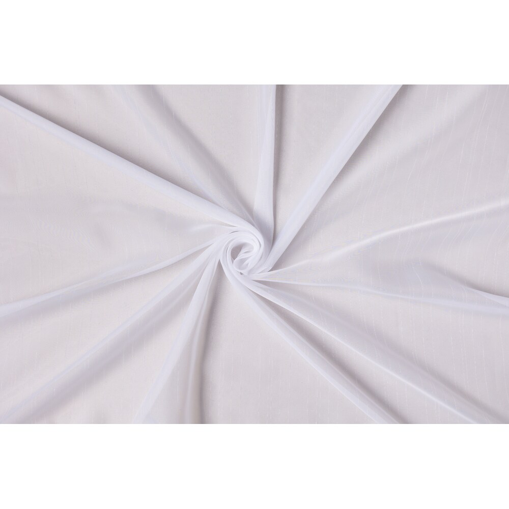 Perdea Gold, rejansa, 140 x 260 cm, alb