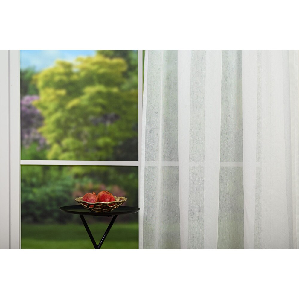 Perdea Galicia, rejansa, 140 x 260 cm, crem
