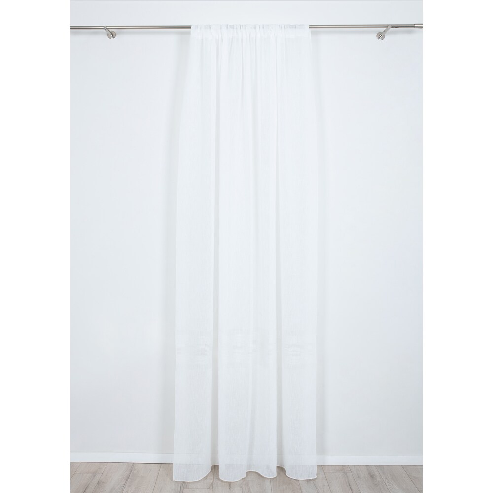 Perdea Austral, rejansa, 140 x 260 cm, crem